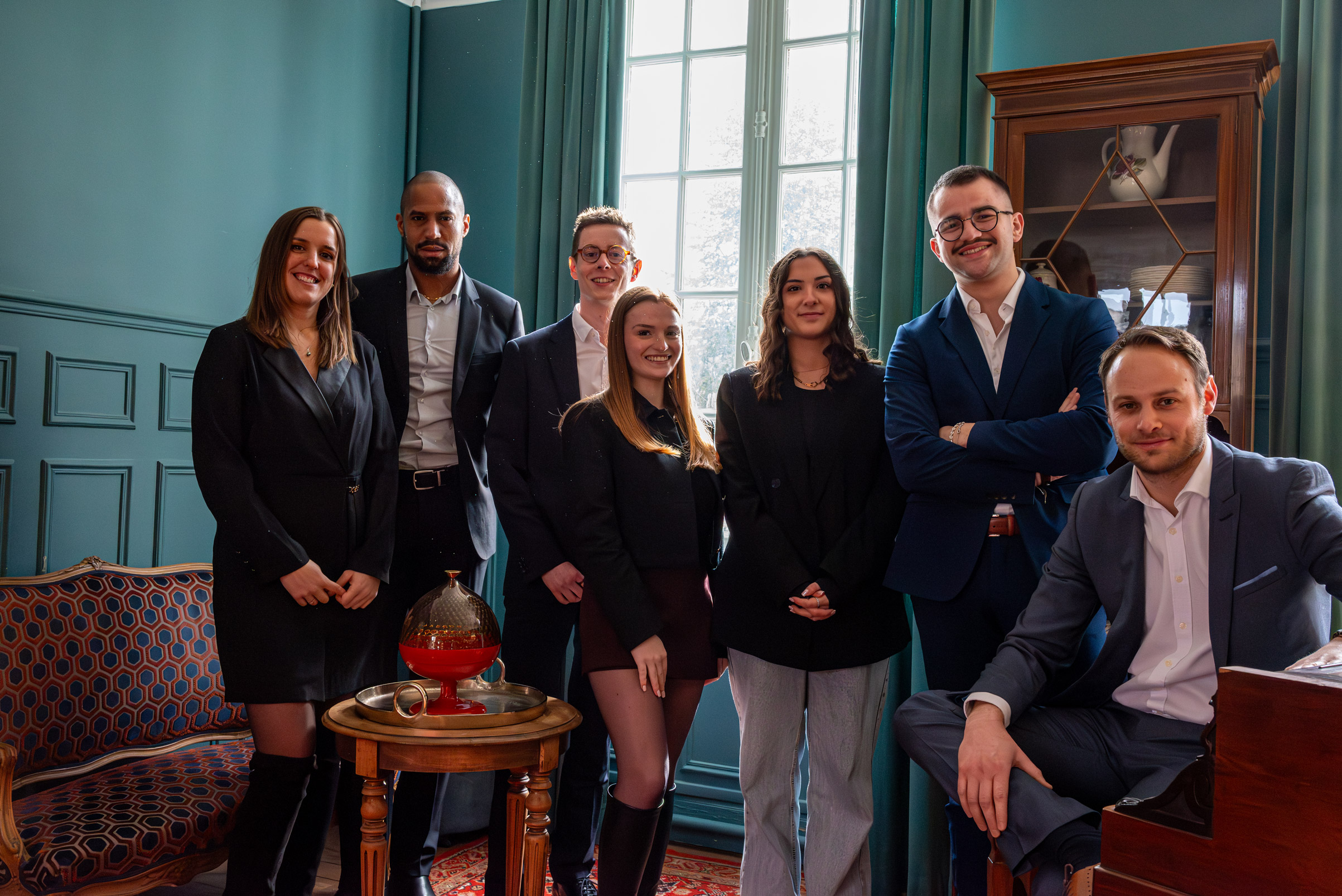 Équipe gestion locative Les Clefs de l'Immobilier à Reims